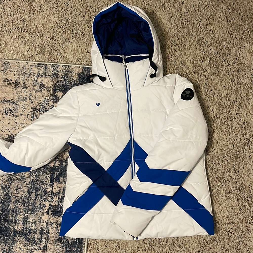 Over Meyer puffer snow jacket